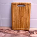 Tabla De Picar Rectangular Madera Mediana 20X30X15Cm