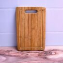 Tabla De Picar Rectangular Madera Mediana 20X30X15Cm