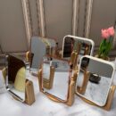 Espejo Oro Rosa Con Basevidrio/Mdf 185X22Cm