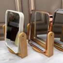 Espejo Oro Rosa Con Basevidrio/Mdf 185X22Cm