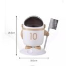 Caneca Mediana Astronauta Con Cepillo Y Base