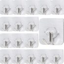 Ganchos Adhesivos Cuadrados transparentes x 3 UNDS