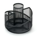 Organizador De Oficina Giratorio Grande 13X13Cm