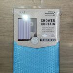 Cortina De Baño En Tela Polyester Colores Pastel