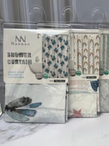 Cortina Para Baño 50% Eva 50%polietileno