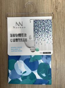 Cortina Para Baño 50% Eva 50%polietileno