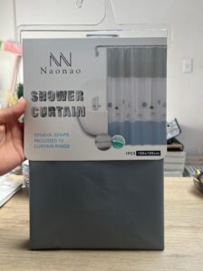 Cortina Para Baño 50% Eva 50%polietileno