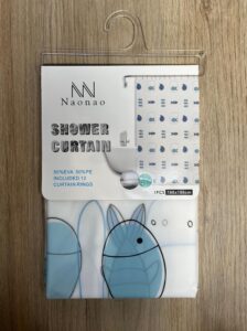 Cortina Para Baño 50% Eva 50%polietileno