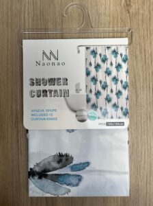 Cortina Para Baño 50% Eva 50%polietileno