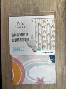 Cortina Para Baño 50% Eva 50%polietileno