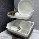 Escurridor Plástico 2 Pisos Grande