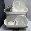 Escurridor Plástico 2 Pisos Grande