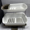 Escurridor Plástico 2 Pisos Grande