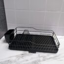 Escurridor Metálico Practico Negro