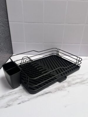 Escurridor Metálico Practico Negro