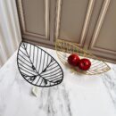 Frutero Metalico Grande Inoxidable Negro 38X21X15Cm