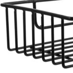 Organizador para baño o cocina metálico de adhesivo