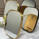 Espejo Con Basevidrio/Mdf 24X18Cm