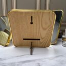 Espejo Dorado Con Basevidrio/Mdf 175X175Cm