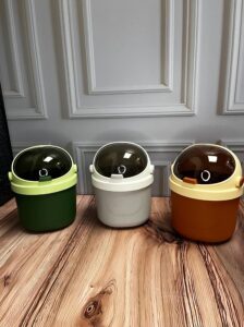 Caneca Astronauta Peq Tapa Giratoria 3 Colores 13X205X15Cm