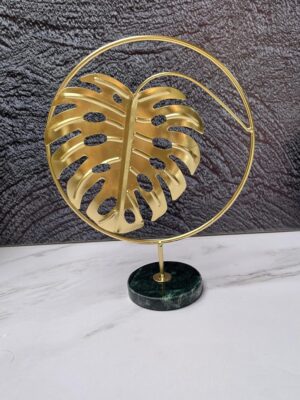 Decoracion Hoja Metal/Piedra 205X205Cm