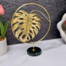 Decoracion Hoja Metal/Piedra 205X205Cm