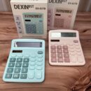 Calculadora para mesa color pastel