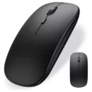 Mouse delgado Con receptor + Bluetooth Dual Mode Inalámbrico y recargable