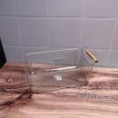 Organizador Con Manija Para Nevera O Closet Grande 34X18X12Cm