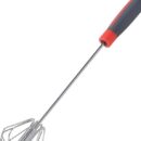 Batidor Fino Manual Metal/Plastico 12"