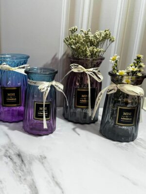 Florero Vidrio Mediano 9X18Cm