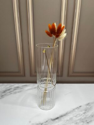 Florero Vidrio 9X30Cm