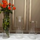 Florero Vidrio 9X30Cm