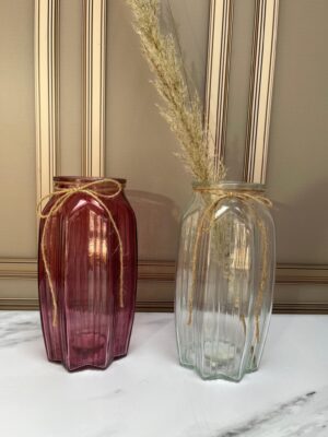 Florero Vidrio 8X26Cm