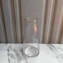 Florero Cristal Embudo 95X28Cm