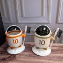 Caneca Mediana Astronauta Con Cepillo Y Base