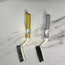 Cepillo Ovalado Para Limpieza- De Cerda Dura Y Con Mango Largo