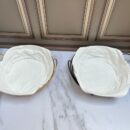 Canastilla Metálica Rendonda Con Cubierta Tela