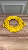 Cable Internet 10 metros, Fino amarillo RJ45 Ultra Rápido