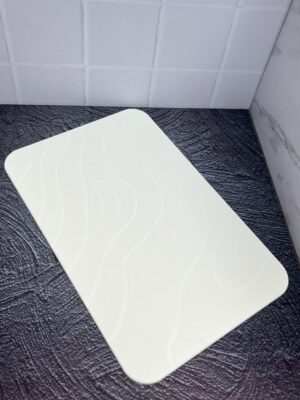 Tapete de piedra diatomita, antihongos y secado rápido