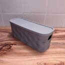 Organizador Plastico Con Tapa Rectangular 264X10X95Cm