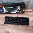 Teclado Gamer Español color negro