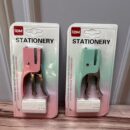 Grapadora de pinza o de mano colores pasteles