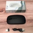 Mouse delgado inalámbrico y recargable
