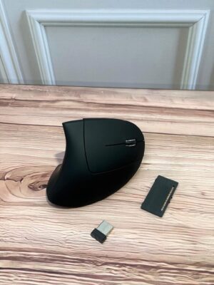 Mouse Ergonómico inalámbrico de batería AA