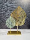 Decoracion 2 Hojas Metal 145X85X305Cm