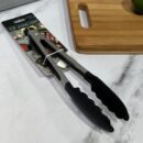 Pinzas Inoxidables Con Silicona Fina Metal/Silicona 26X4Cm