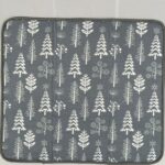 Tapete escurridor absorbente de cocina acolchado