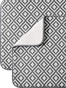 Tapete escurridor absorbente de cocina acolchado