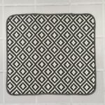 Tapete escurridor absorbente de cocina acolchado